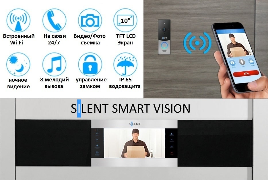 Описание двери SILENT SMART VISION